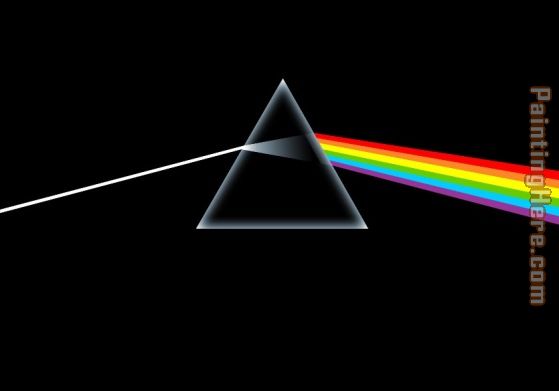 The Dark Side of the Moon painting - Unknown Artist The Dark Side of the Moon art painting